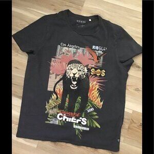 Guess Tiger Graphic Tee XL